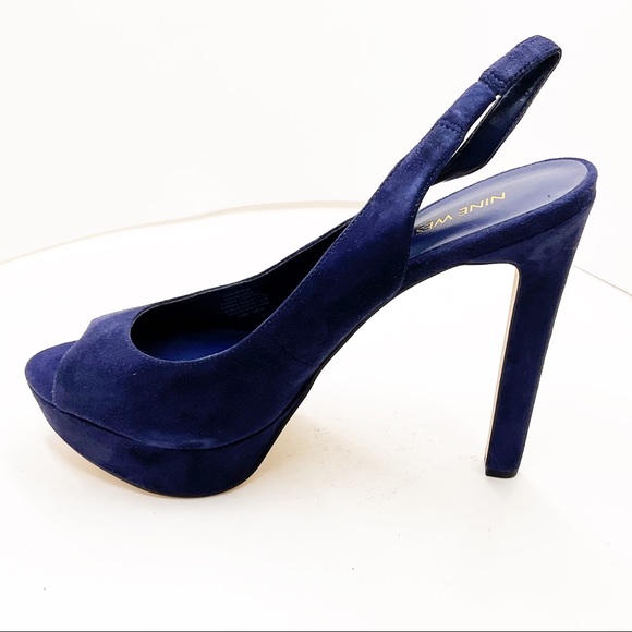 🆕 {Nine West} Valorie Slingback Peep-Toe Pumps - Picture 8 of 16